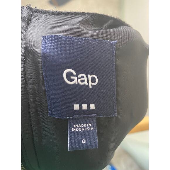 Gap Black and silver sheath dress with pockets size 0 - Picture 4 of 7